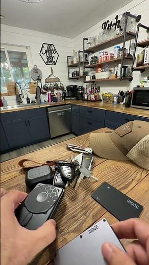 Ridge Wallet 2.0 + Tracker Card | Slim RFID Blocking Metal Wallet | Minimalist Front Pocket Card