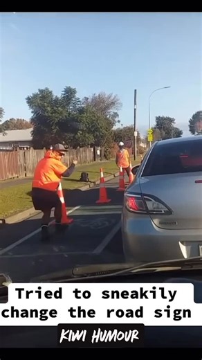 Kiwi Humour on Instagram: "Tried to sneakily change the sign! @kiwihumour #nz"