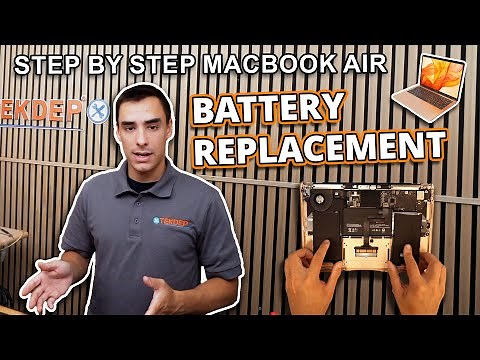 How To Replace The Battery on a MacBook Air A1932 2018-19!