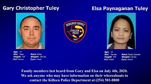 Married couple reported missing in Killeen