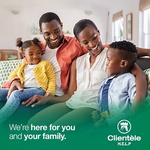 Don’t let unexpected hospitalisation* stress you out! With plans starting from R500 p/m, Clientèle's Health Plans are here for you and your family when you need it the most.​ ​ Sign Up: https://bit.ly/3oBRokJ * Insurance that pays non-medical expense cover as a result of hospitalisation.​ *This is not a medical scheme and the cover is not the same as that of a medical scheme. This policy is not a substitute for medical scheme membership. ​ Terms and Conditions apply: www.clientele.co.za | Client