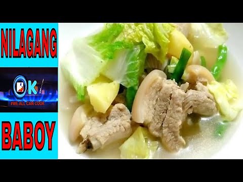HOW TO COOK NILAGANG BABOY SUPER SARAP- PORK NILAGA RECIPE | FILIPINO PORK STEW | ONCHO'S KITCHEN👍
