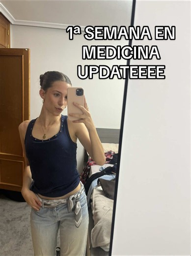 Que tal mi primera semana en medicina??? #medicina #bachillerato #estudiante #update #medstudent