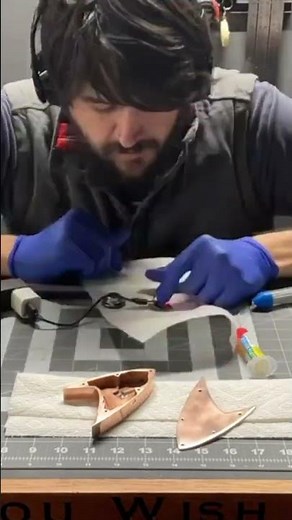 Crafting a Real Starfleet Com Badge #diy #startrek #3dprinting #scifi #maker #startrek