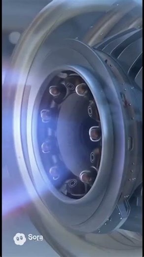 How a Jet Engine Works — Transparent Edition. Follow for more and drop a like