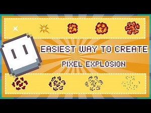 Asperite Tutorial | Animating a Pixel Explosion