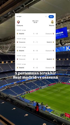 Osasuna vs Real Madrid Match Highlights