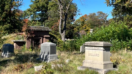 Historic Hartford cemetery accused of dishonoring the dead grapples with lack of leadership and money