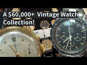 The Vintage Watch Collection of a Coin Shop Owner (over $60,000?!)