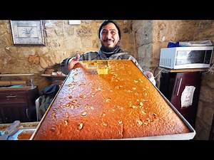 Lebanese STREET FOOD TOUR in Sidon - Brain Sandwiches & Bread Factory in Saida, Lebanon!