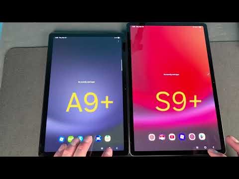 Samsung Tab A9+ Vs Samsung Tab S9 Speed Test Comparison