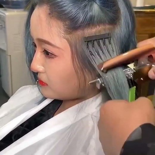 6D Hair Extensions Machine Kit, 2nd Generation Human Hair No-Trace Hair Extensions Tool