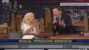 Christina Aguilera spot on with Spears impression
