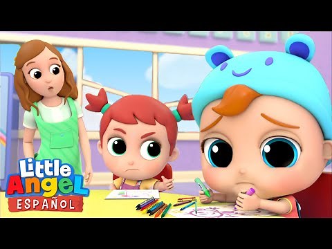 Aprendiendo Buenos Modales y a Compartir | Canciones Infantiles | Little Angel Español