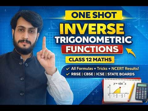 Class 12th Math's | Inverse Trigonometric Function One Shot