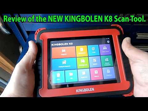 Review of the NEW KINGBOLEN K8 Scan Tool.