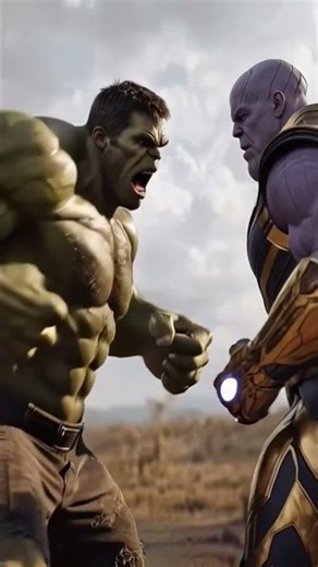 Hulk Vs Thanos (Part 2) #ai #marvel #hulk #thanos