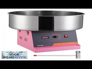 VEVOR Electric Cotton Candy Machine 1000W Candy Floss Maker Commercial Cotton Candy Review
