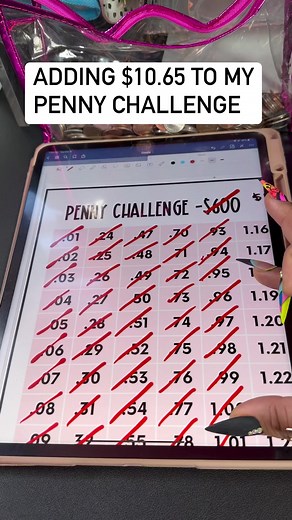 This challenge is one of the easiest I’ve ever done! Can’t wait to finish it up #budgeting #savingschallenge | Baddies and Budgets