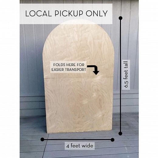 Wooden Foldable Arch Backdrop for Baby Shower – Gender Reveal Decor, Baby Shower Prop, Wooden Party Backdrop, Collapsible Photo Arch - Etsy