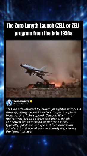 The Cold War Zero Length Launch Program was INSANE👀🤯#technology #engineering #military