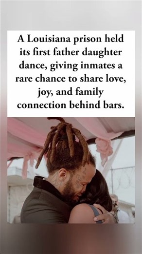 💔 Inmates embraced daughters at a prison’s first father‑daughter dance a moment of love beyond walls