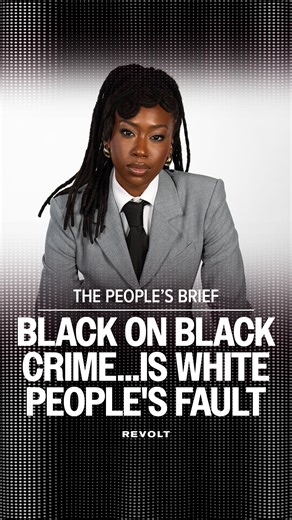 REVOLT on Instagram: "We’re unpacking the truth behind the narratives that shape our communities 💯 This week on #ThePeoplesBrief, @LynaeVanee breaks down the myth of ‘Black-on-Black’ crime with historian @6figga_dilla and Baltimore Mayor @MayorBmscott, exploring how policing and public safety have been shaped across racial lines. Watch tonight on REVOLT TV at 9PM ET 📺 And Tuesday on REVOLT’s YouTube & App at 11AM ET."