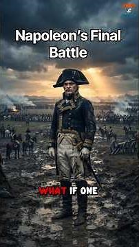 Napoleon’s Final Battle: The Battle of Waterloo ⚔️ #BattleOfWaterloo #Napoleon #History