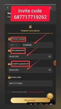 Bdg Game Registration Kaise Kare// Bdg Game Me Account Kaise Banaye// Bdg Game invite code