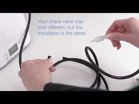 Changing the SoClean Filter and Check Valve