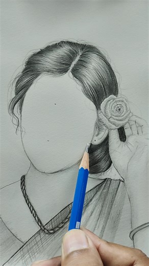 1.5M views · 12K reactions | Easy face drawing tricks  #art #drawing #sketch #artist #satisfying | Ashish Art | Facebook