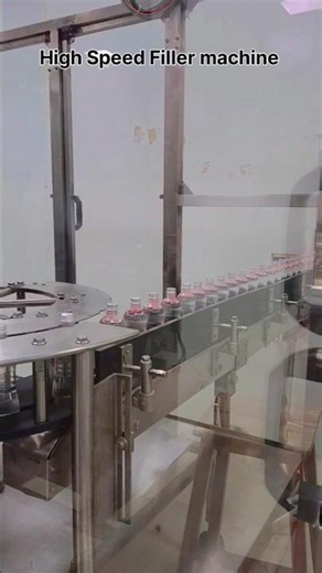 High Speed Filler Machine in Action | Fast & Accurate Liquid Filling Process #shorts #filli #filling