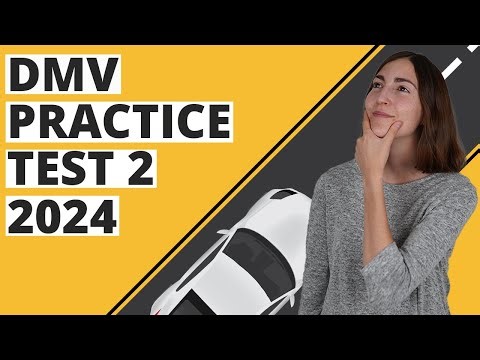 DMV Practice Test 2 2024 Permit Practice Test Questions Answers