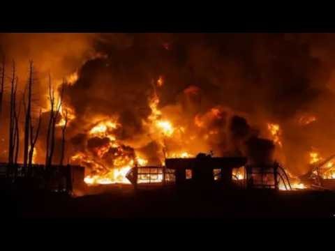 Sulmet amerikane trondisin Iranin! Shpërthejnë flakët në qiell