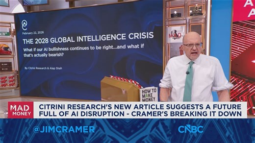 Jim Cramer says AI anxiety is overblown