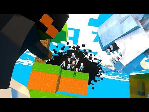 We Played Minecraft Skyblock... But as JUJUTSU SORCERERS!