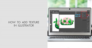 How To Add Texture In Illustrator Easily and Fast