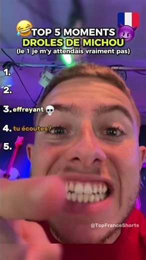 TOP 5 moments MICHOU DROLES part 2 (il est fou mdr)