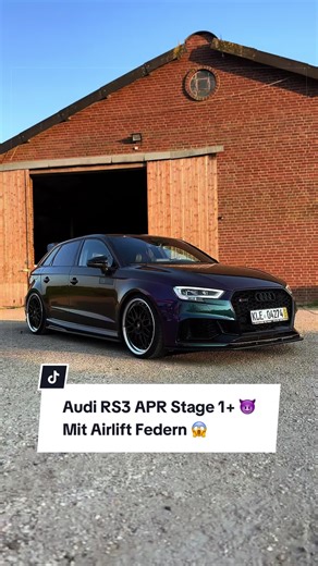 Audi RS3 APR Stage 1 mit Airlift