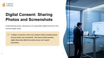 Digital Consent Sharing: Editable PPT Lesson : Standards-Friendly Supplement