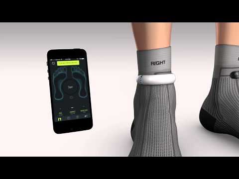 Sensoria Fitness Socks - how to wear the anklet