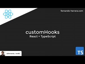 React + TypeScripts: customHooks