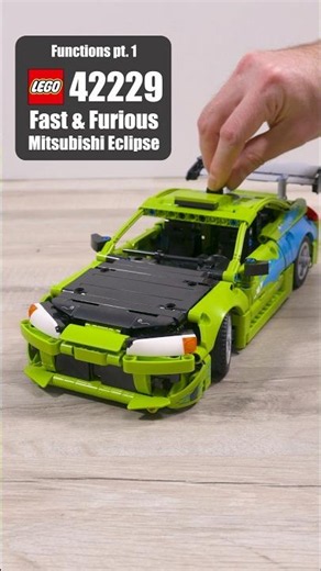LEGO 42229 Functions 1 | LEGO Fast and Furious Mitsubishi Eclipse | Showcase 42229 LEGO Technic 2026