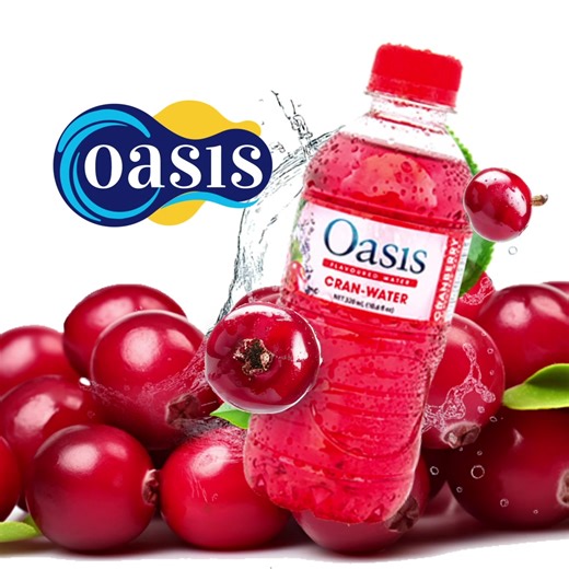Oasis flavoured water brings you enhanced hydration with a splash of fun — packed with: ✅ Added Fruit Juice ✅ Antioxidants ✅ Vitamin C ✅ Ginseng It’s more than water… it’s flavour, function, and refreshment in every sip! Grab yours and power up your day the Oasis way. 💪 #OasisWater #CranWater #EnhancedHydration #RealCran #StayRefreshed #OasisCares #VitaminCBoost #HydrationWithBenefits | Oasis Water