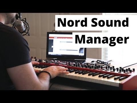 Installing Nord Sound Manager and Downloading and Installing the White Grand Piano Sound