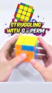 Ga PERM PLL FINGERTRICK TUTORIAL #rubikscube #speedcubing #cfop #moyuculture @MoYuCube