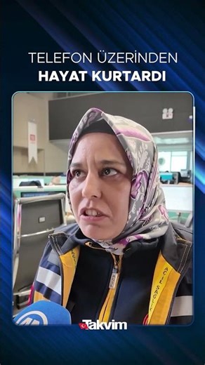 A citizen in Gaziantep, whose windpipe was blocked by an apple, called the 112 Emergency Call Cen...