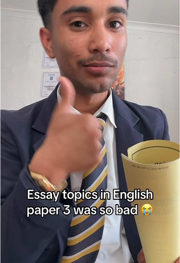 English Paper 3 Final Exam for Grade 12 2024