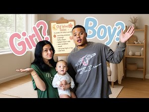 Testing Old Wives Tales Gender Prediction! *Boy or Girl?!*