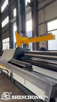 SC W12 4-roll Plate Rolling Machine 16X2000